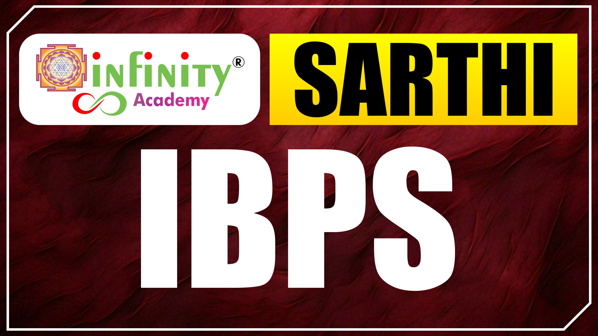 SARTHI IBPS BATCH 2026