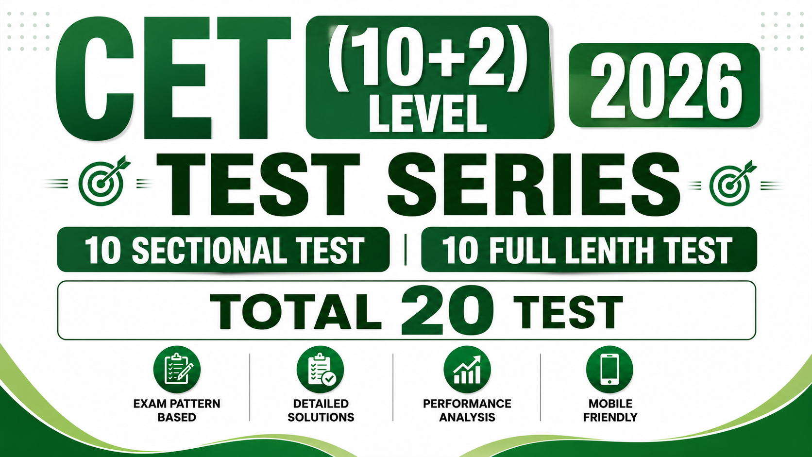 CET (10+2) : TEST SERIES