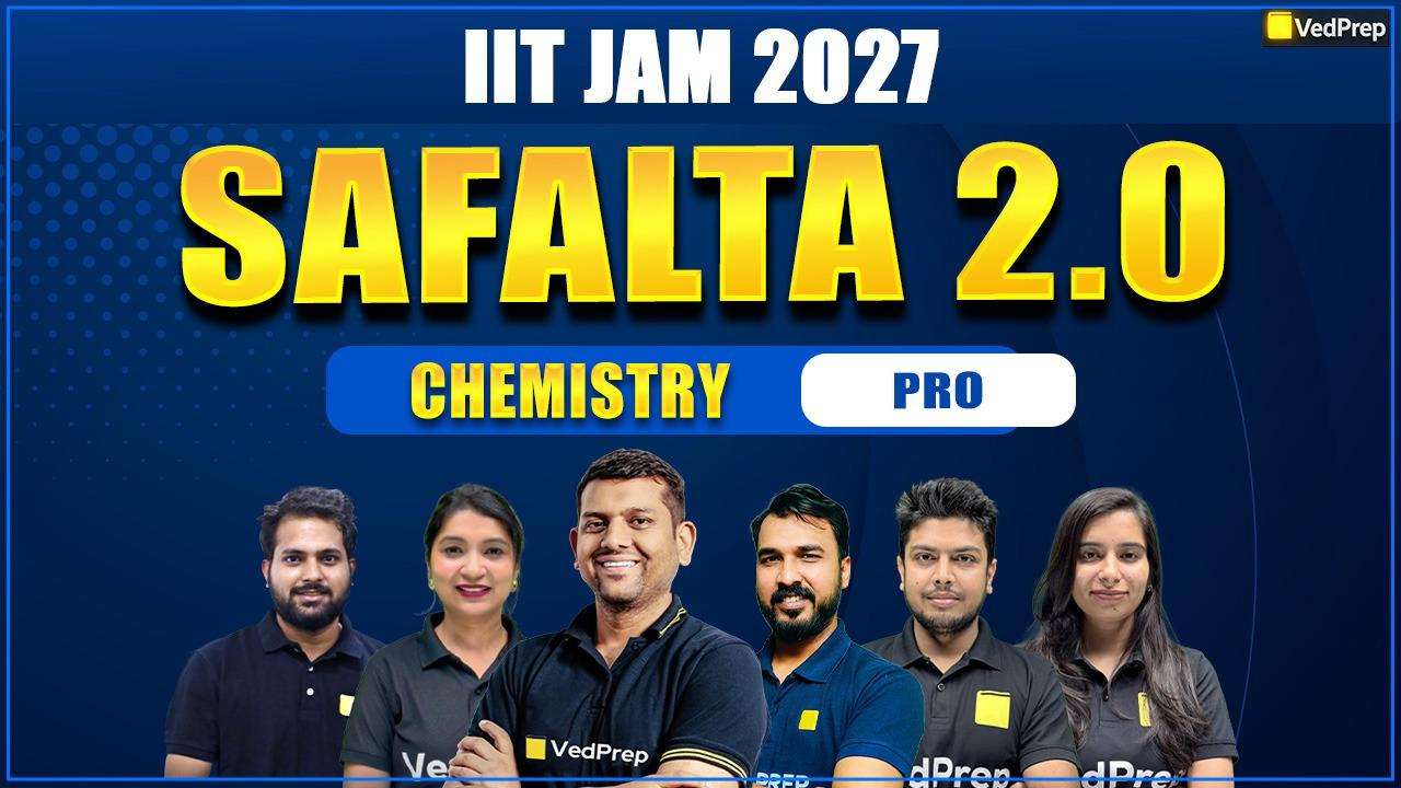 Safalta 2.0 Pro IIT JAM Chemistry 2027: Online Learning Course