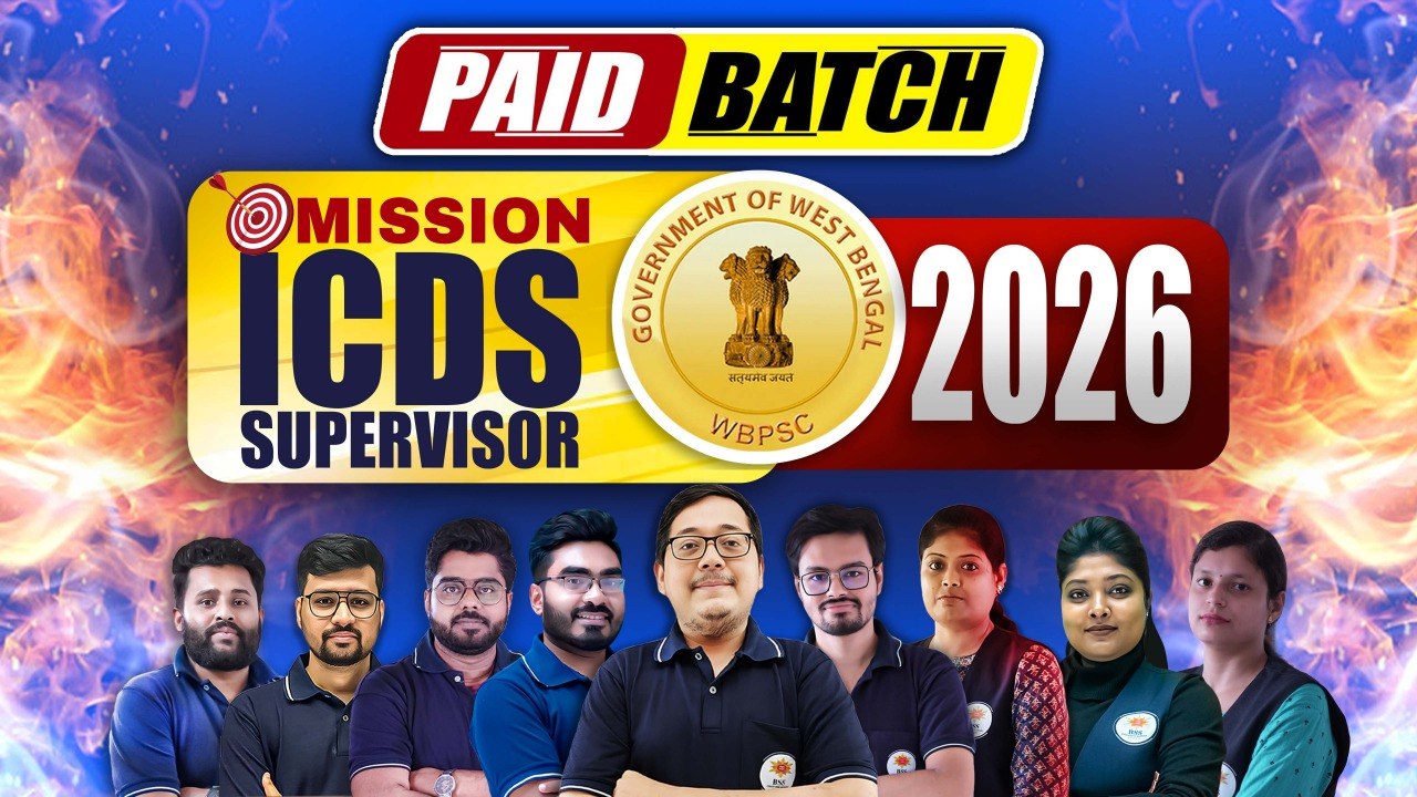 Mission ICDS Supervisor 2026 || Live + Recorded Class