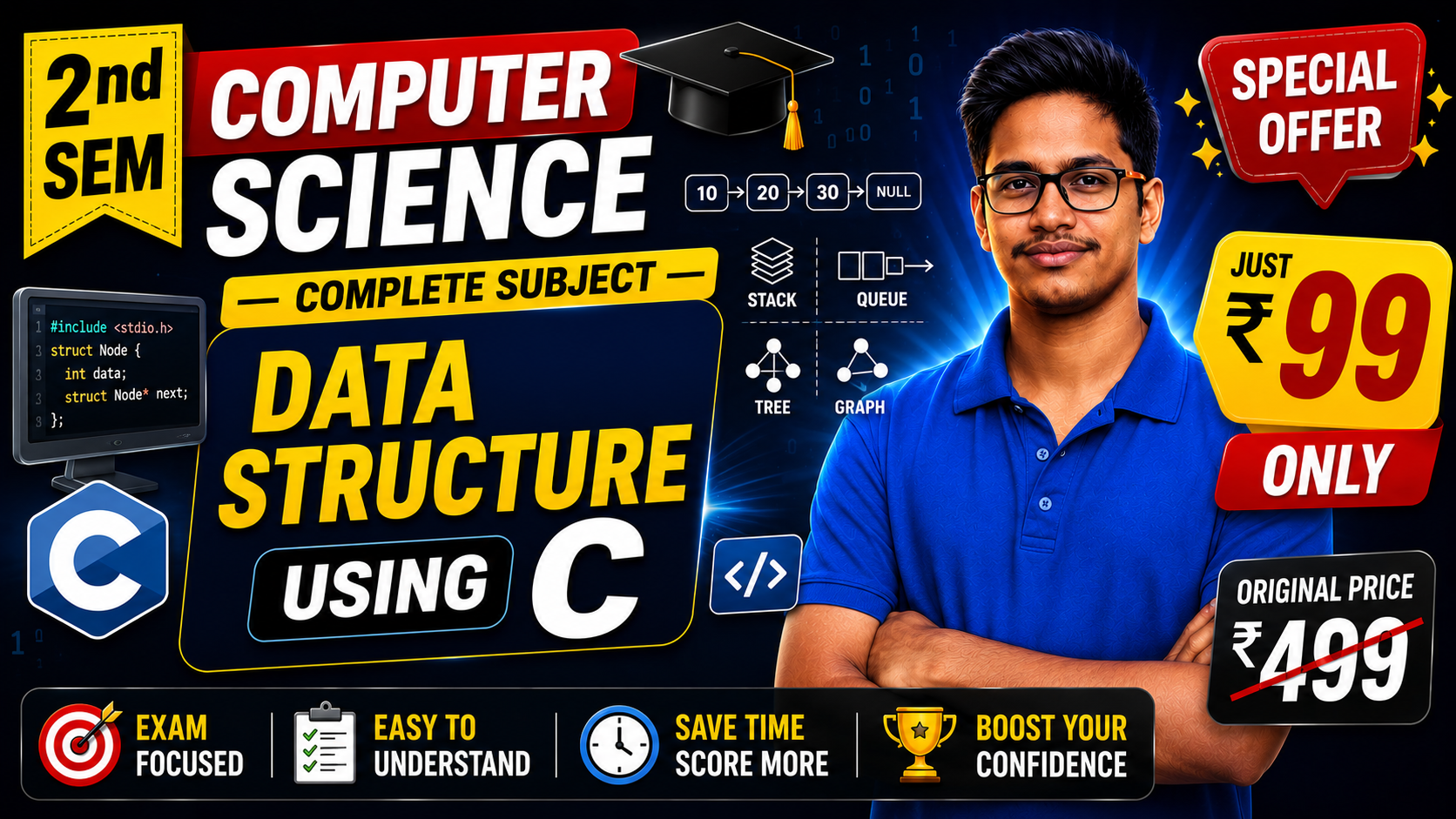 Data Structure Using C - New Syllabus 2026