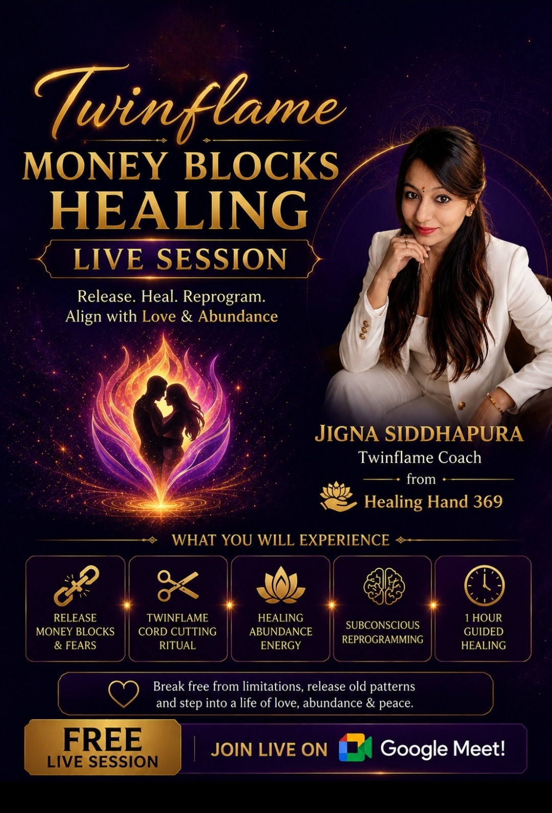 TWINFLAME MONEY BLOCK HEALING