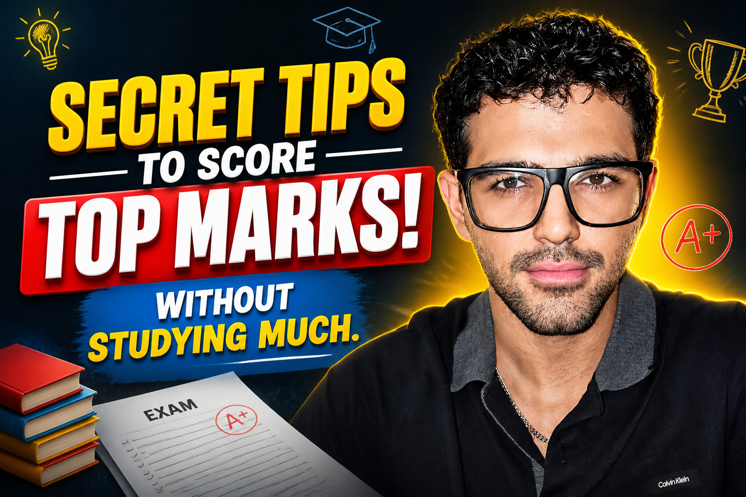 Powerful tips to score maximum marks in exam without studying much!
