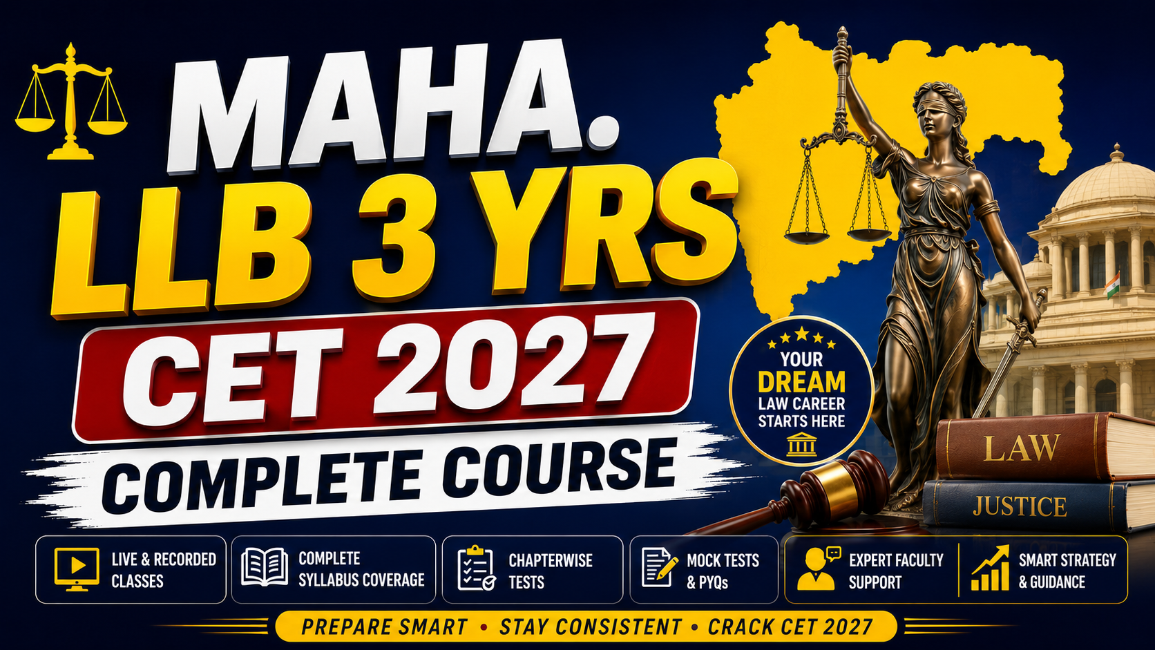 MH. LLB 3 YRS CET 2027