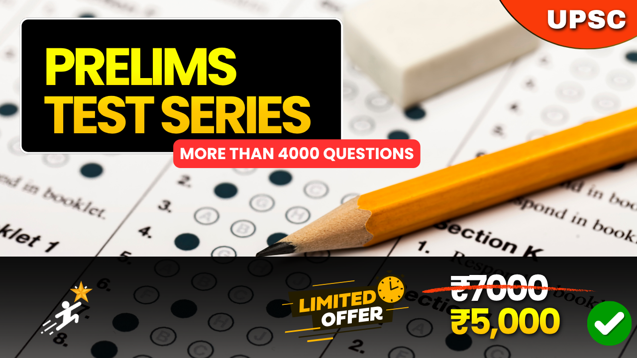 UPSC TEST PREP