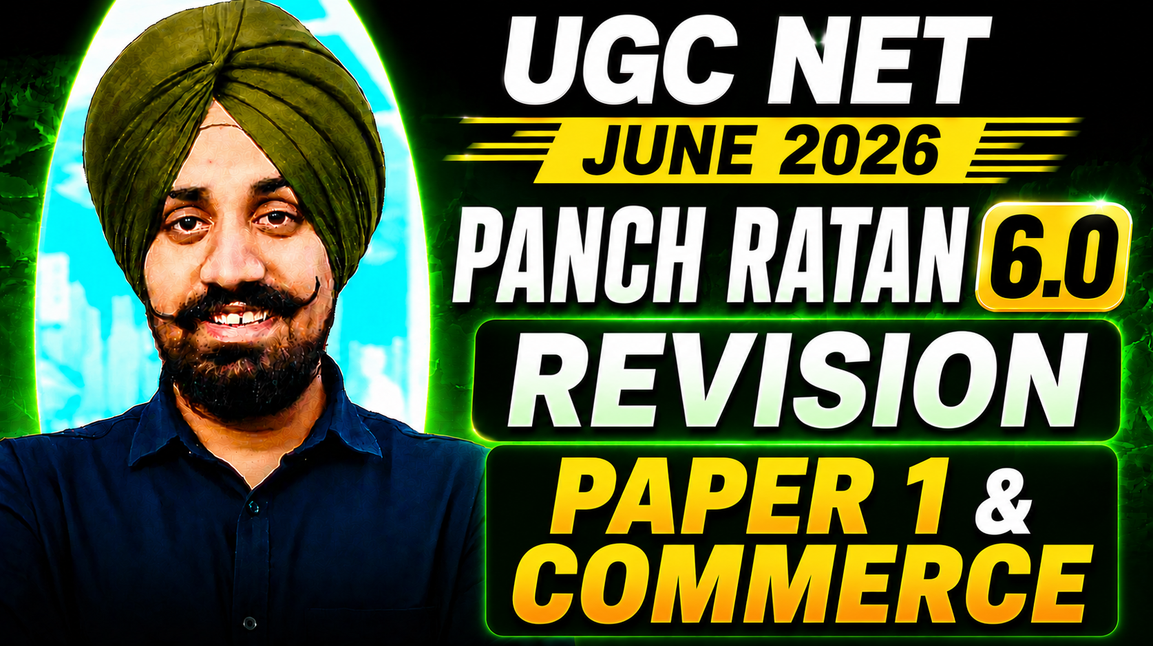 REVISION 6.0 - COMBO - PAPER 1 & COMMERCE (Through PYQs/MCQs)  - June 2026