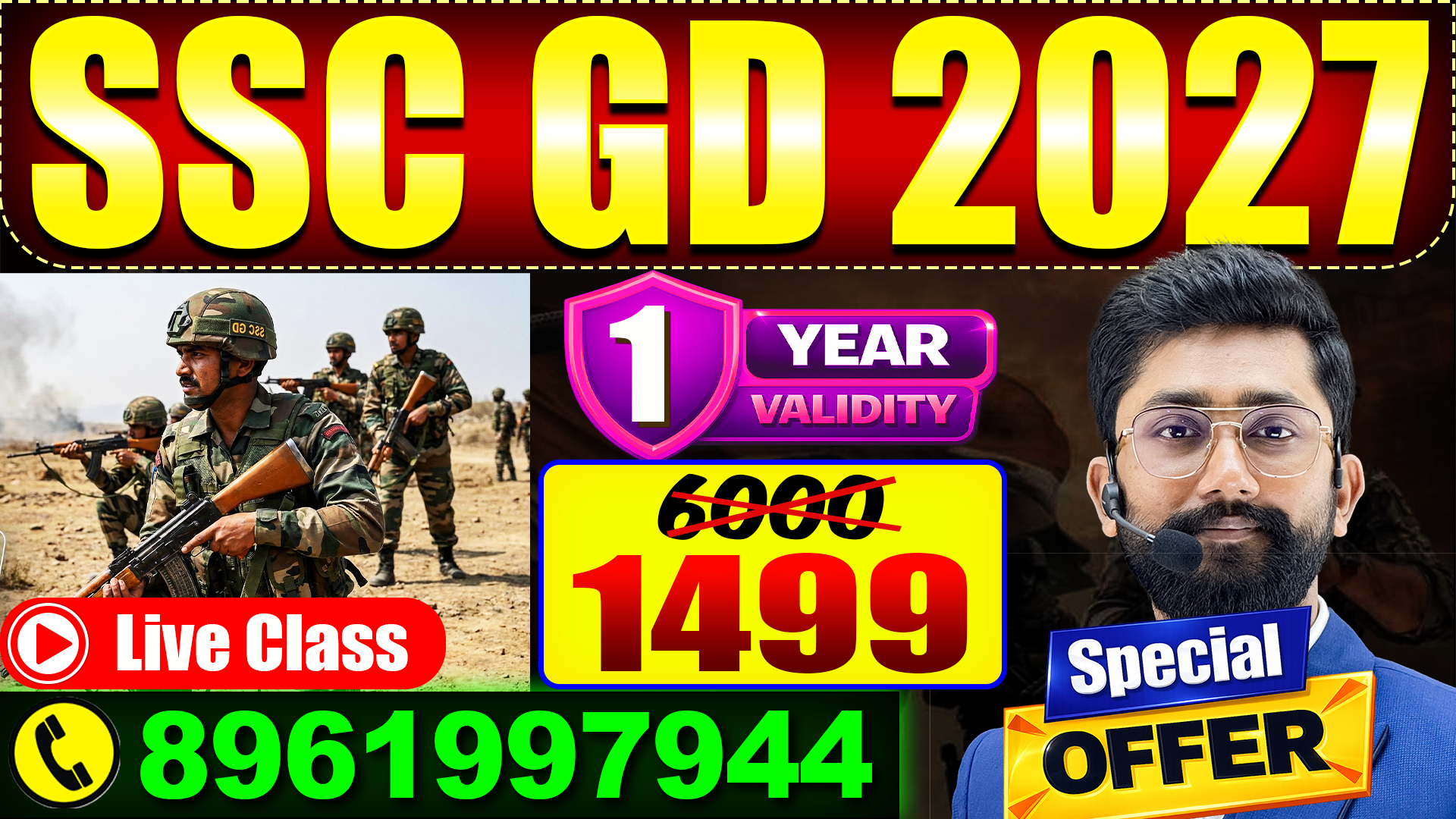 SSC GD Full Course 2027 | Basic to Advance