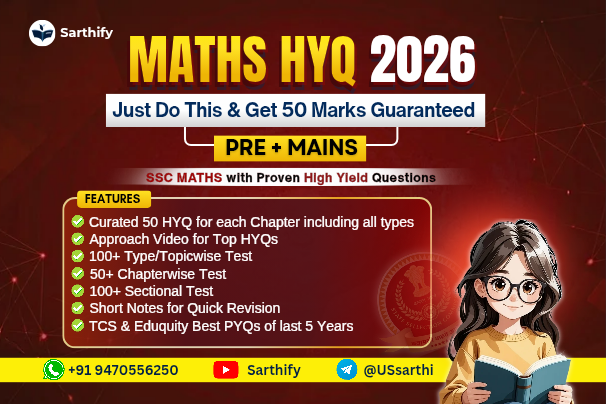 Maths HYQ 2026 - For All SSC Exams