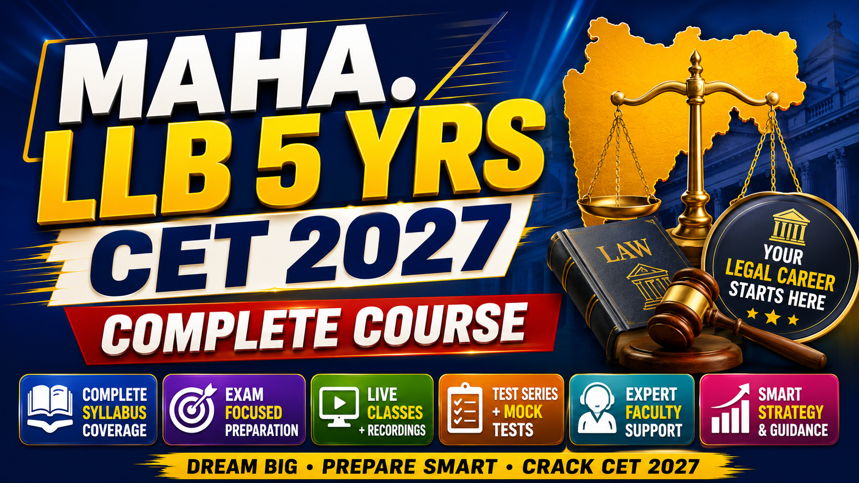 MH. LLB 5 YRS CET 2027
