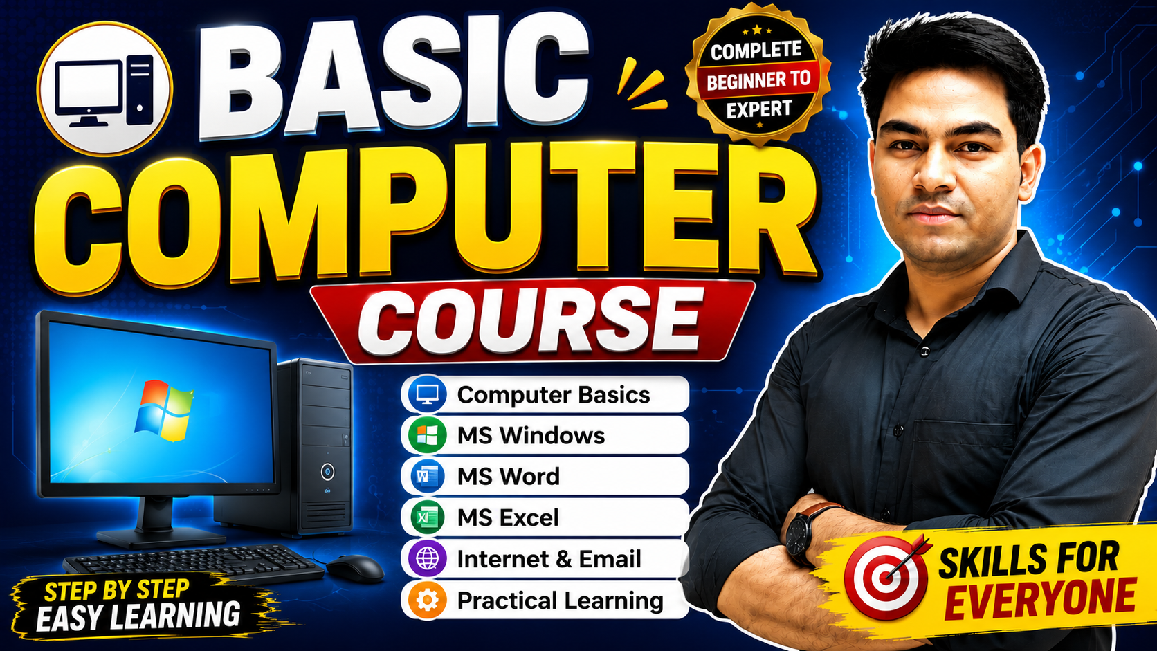 Basic Computer Course (For Beginners) 