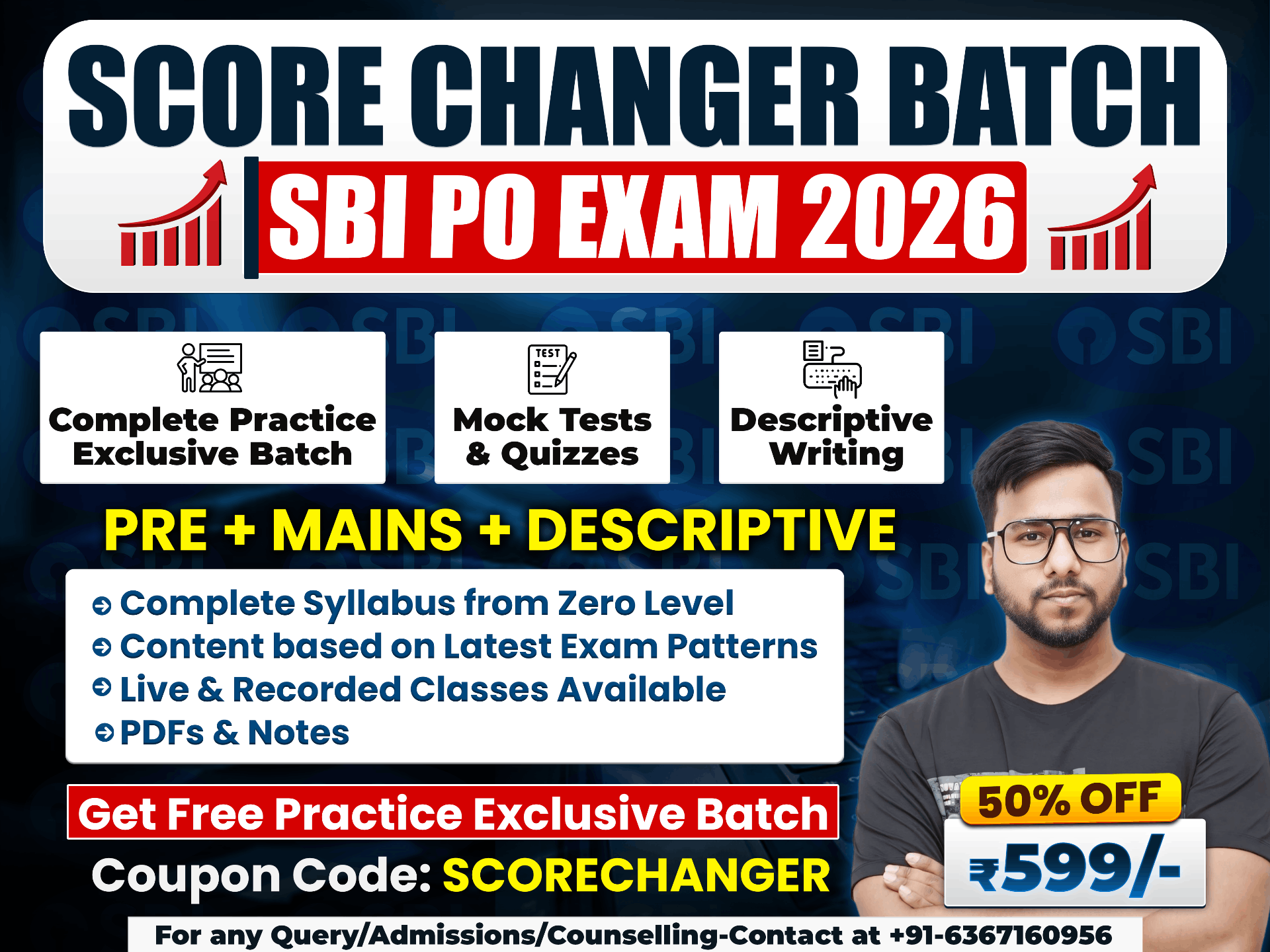 SBI PO 2026: SCORE CHANGER BATCH 2026