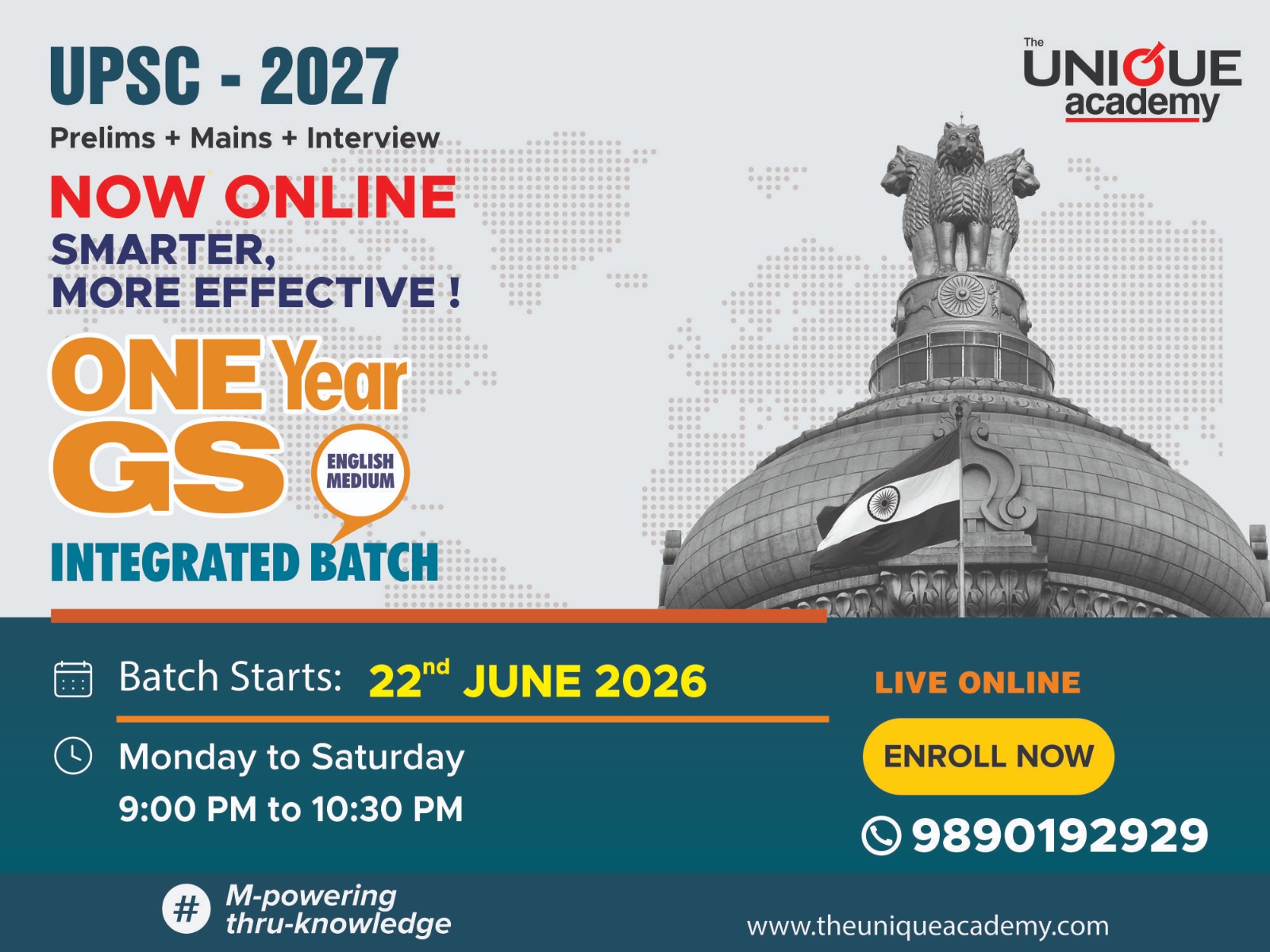 22nd JUNE 2026 UPSC MAINS GS CUM PRELIMS (ENGLISH) ONLINE