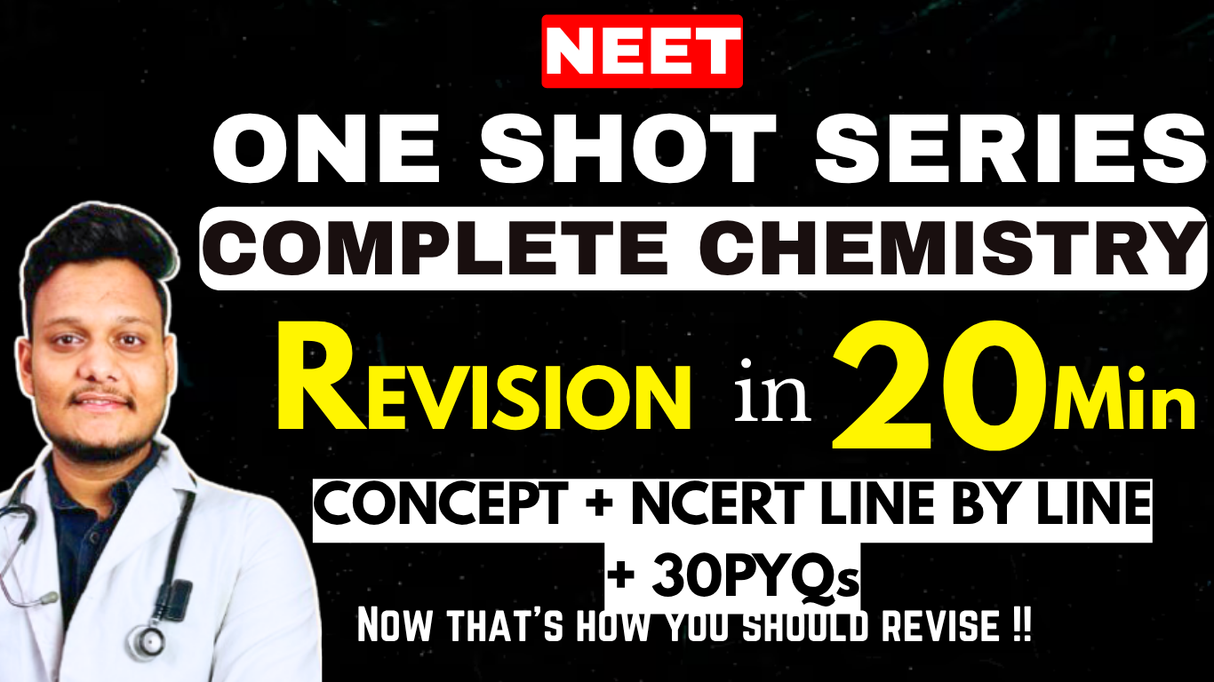 CHEMISTRY - YOUTUBE ONE SHOT FREE PDF 