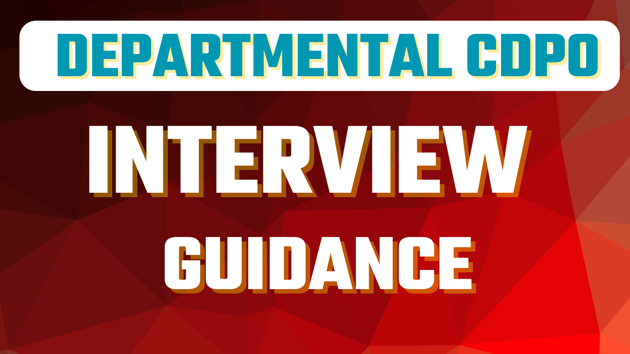 CDPO INTERVIEW