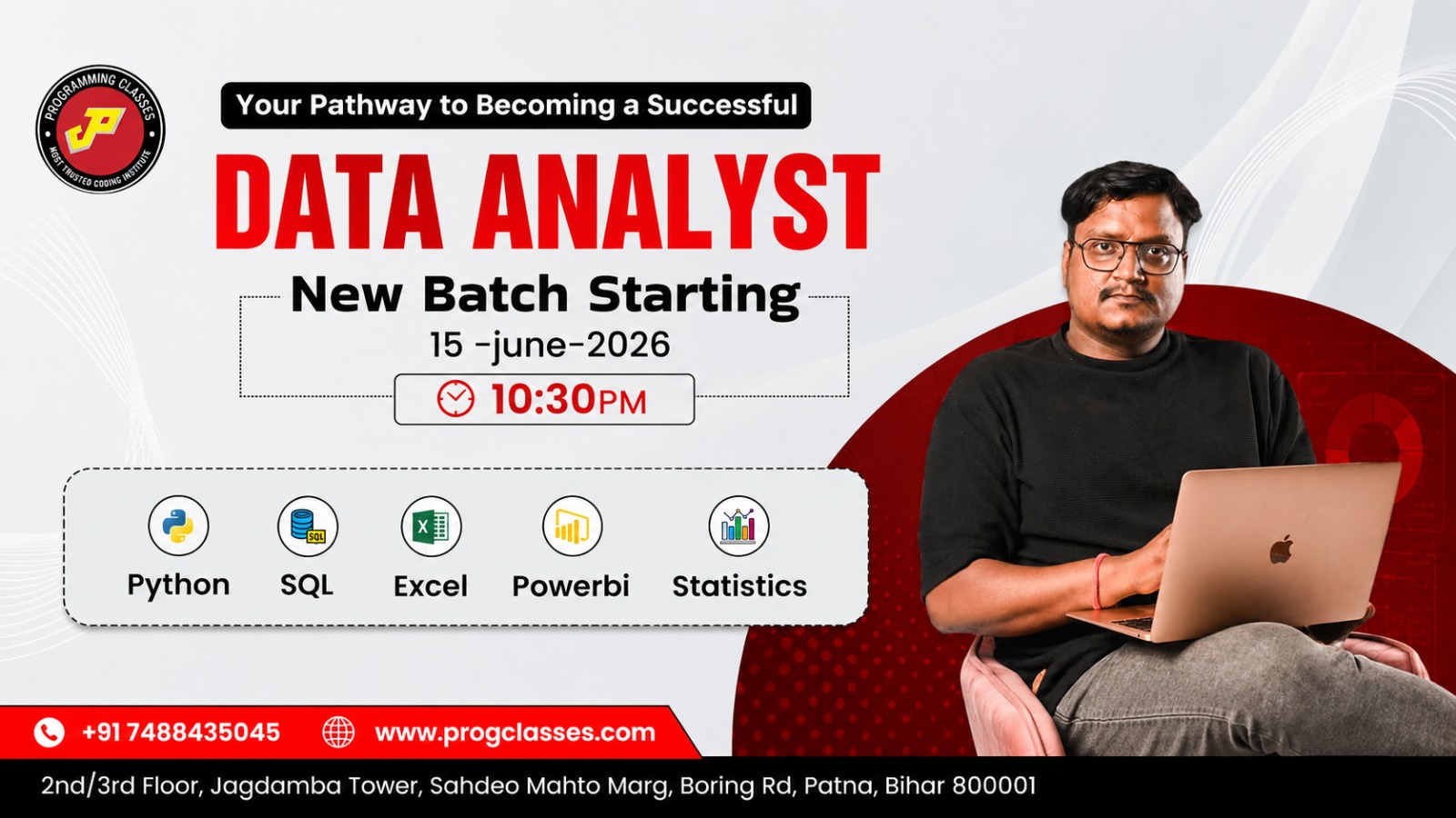 DATA ANALYSIS Live Classes(15-Jun-26,10:30AM)