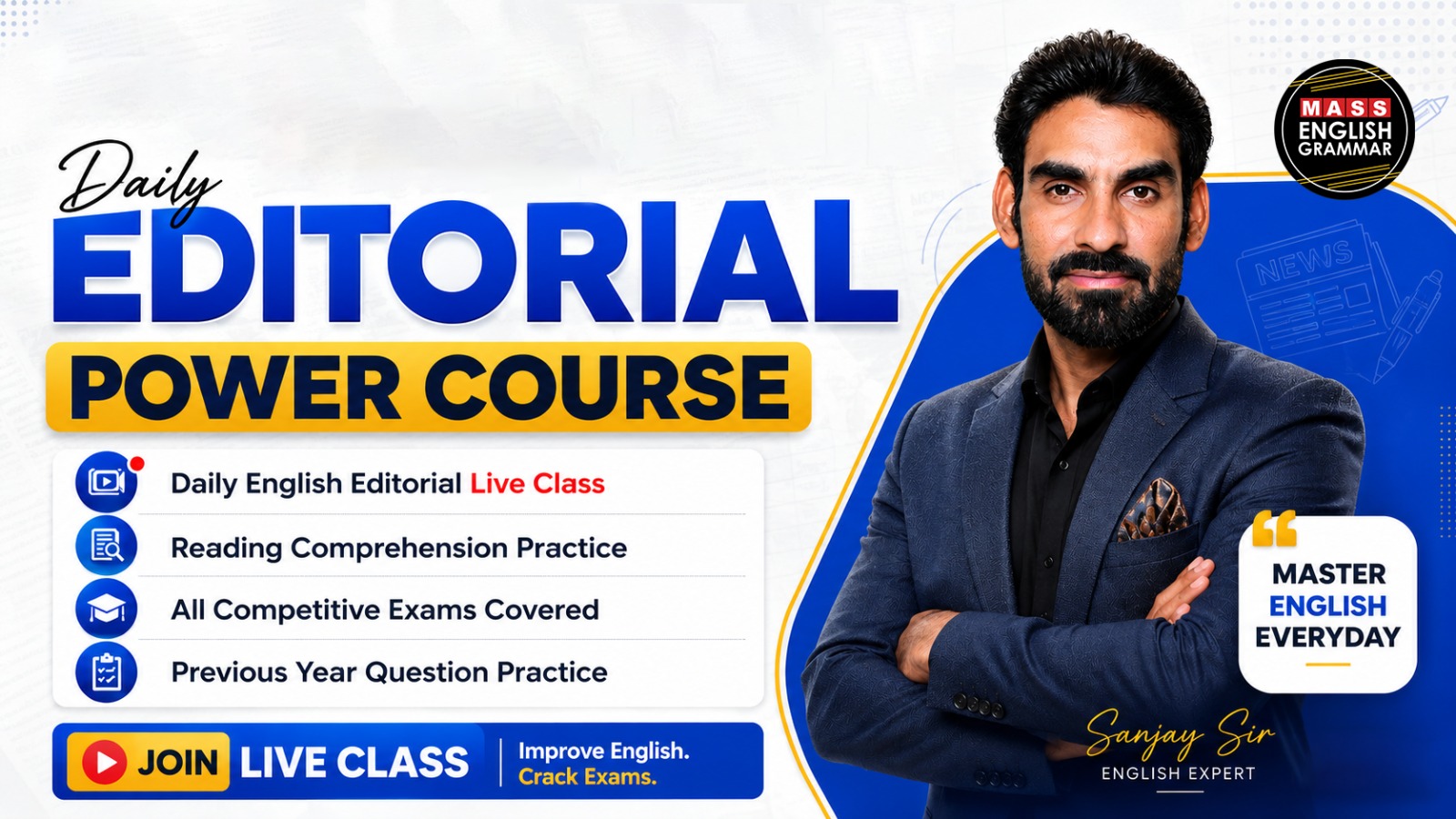 Daily Editorial Power Course 