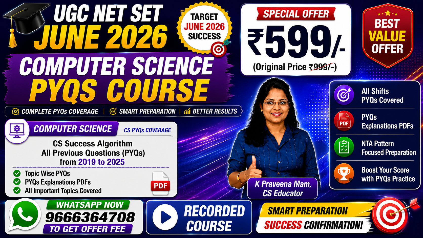 UGC NET June 2026 – CS Ultimate PYQs Course