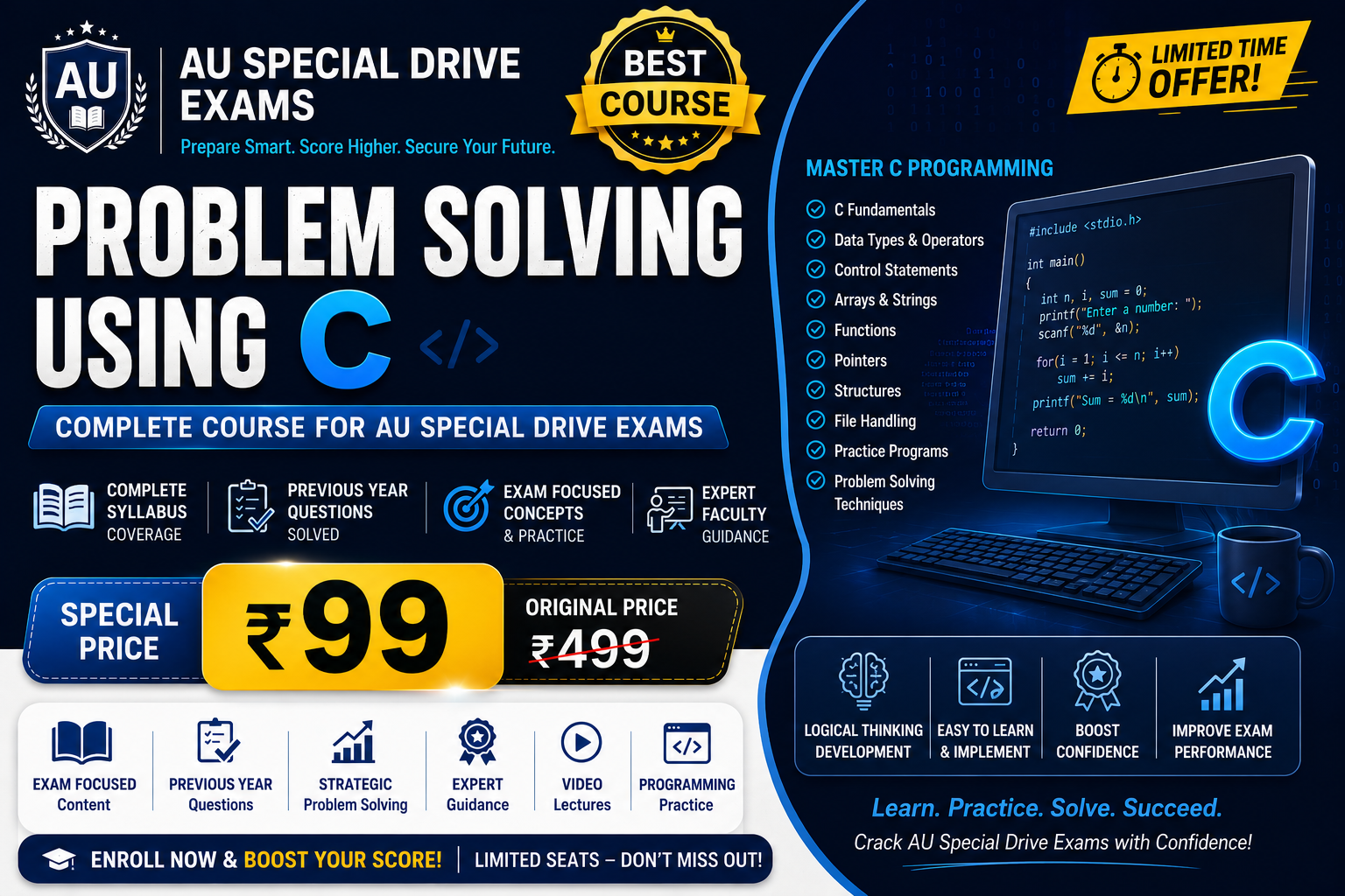 Problem Solving Using C - Special Drive