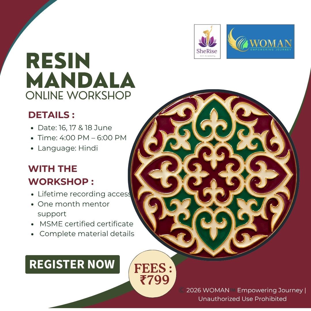 RESIN MANDALA WORKSHOP