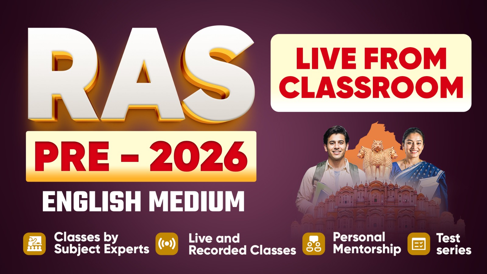 Target RAS PRE (English Med) Live from Classroom (June 2026)