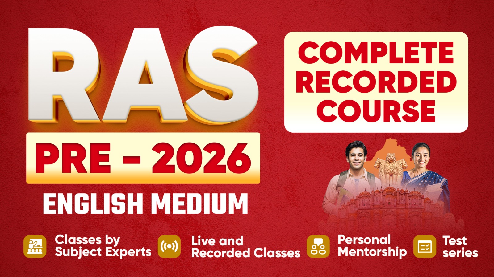 Target RAS PRE (English Med) Recorded Batch (June 2026)