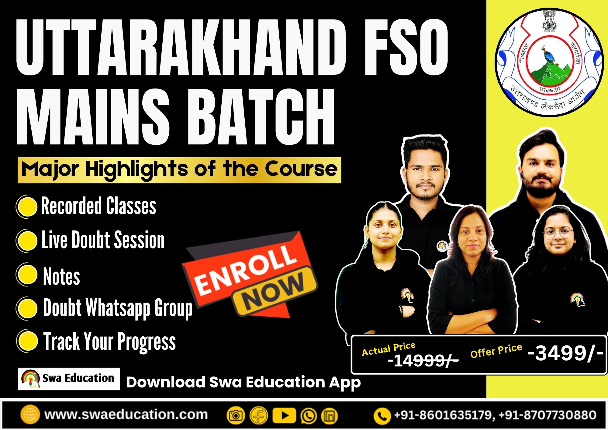 UKFSO (UTTARAKHAND) FOOD SAFETY OFFICER COURSE