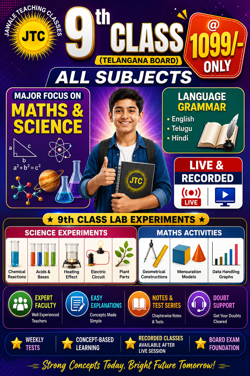9TH CLASS ( TELANGANA BOARD )