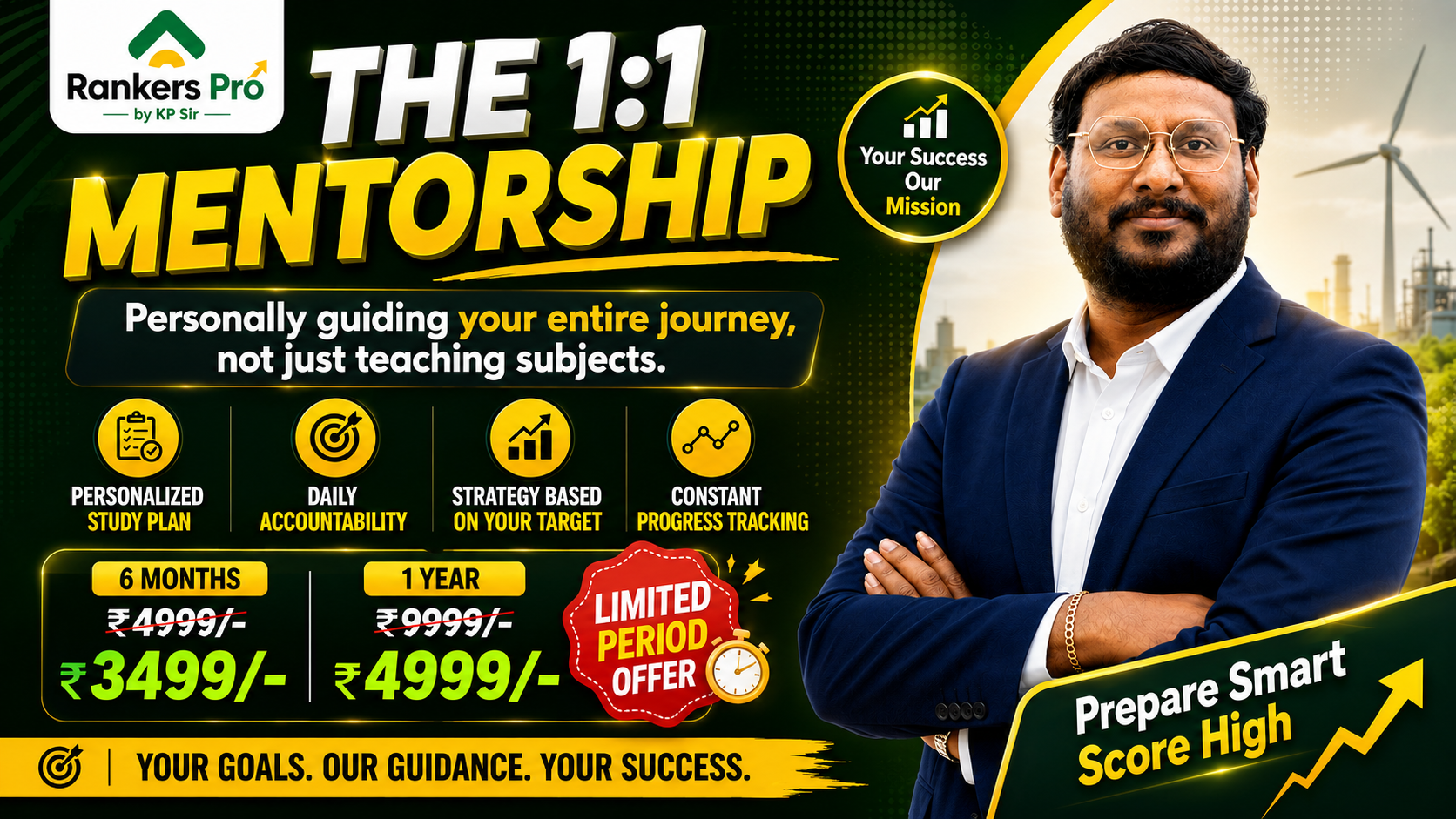 1:1 Mentorship - 6 Months