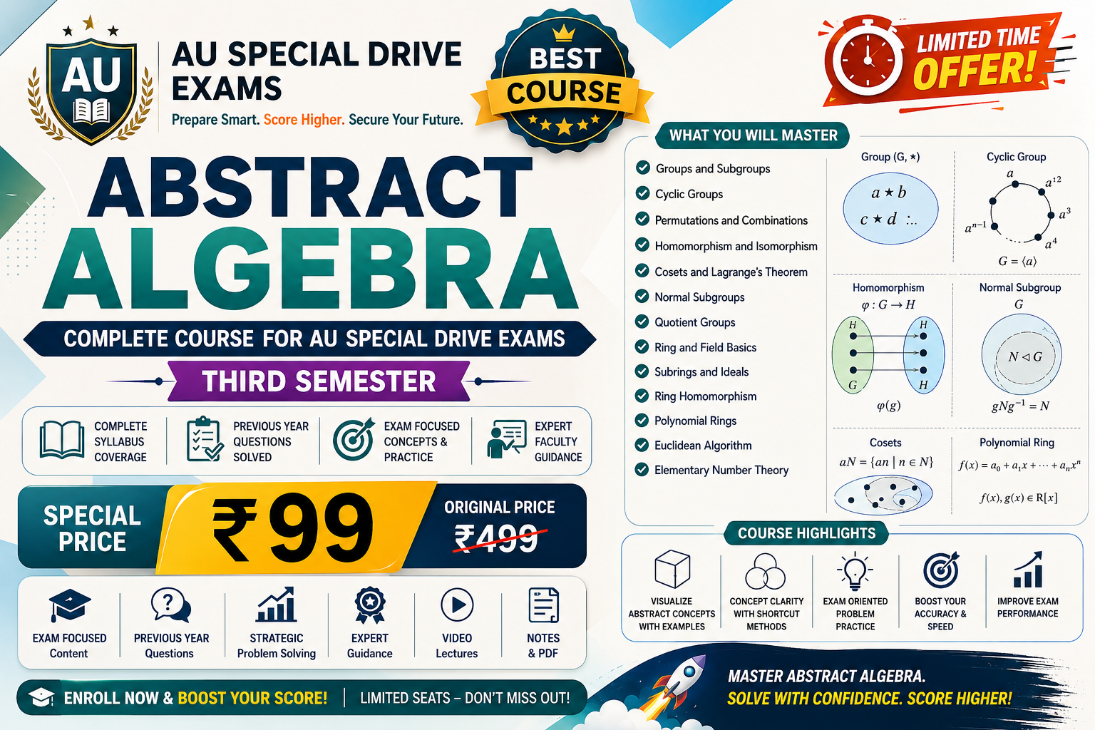 Abstract Algebra - Special Drive