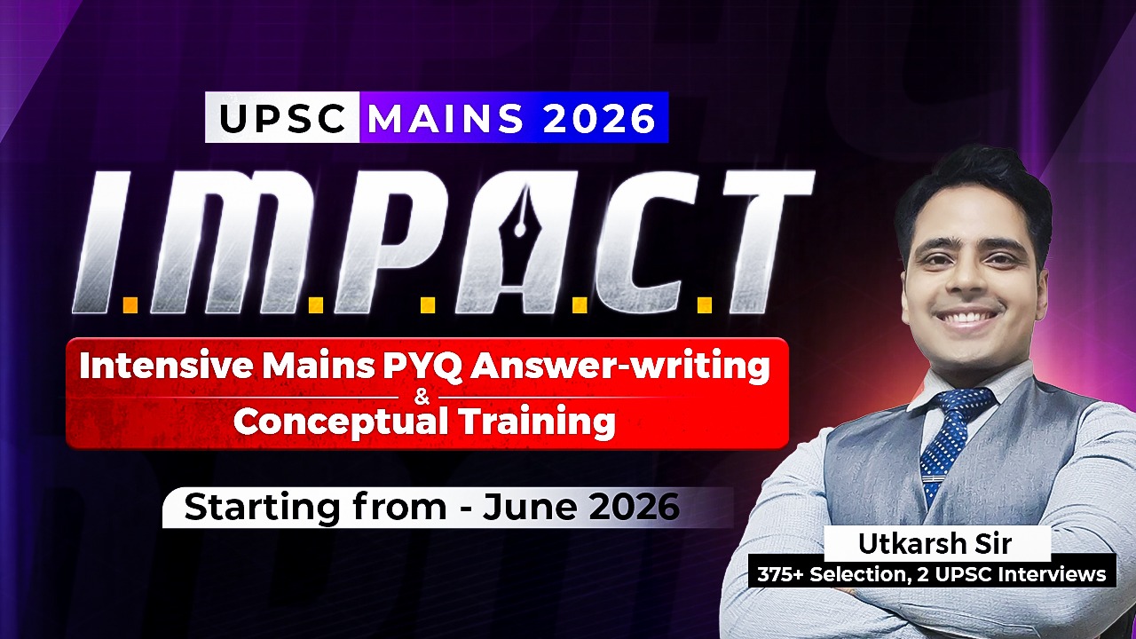 IMPACT Mains Mentorship 2026