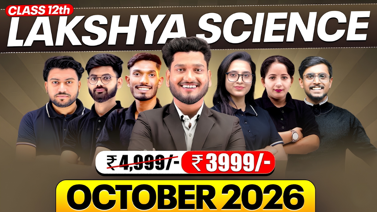 Lakshya Science – NIOS Class 12th Oct. 2026