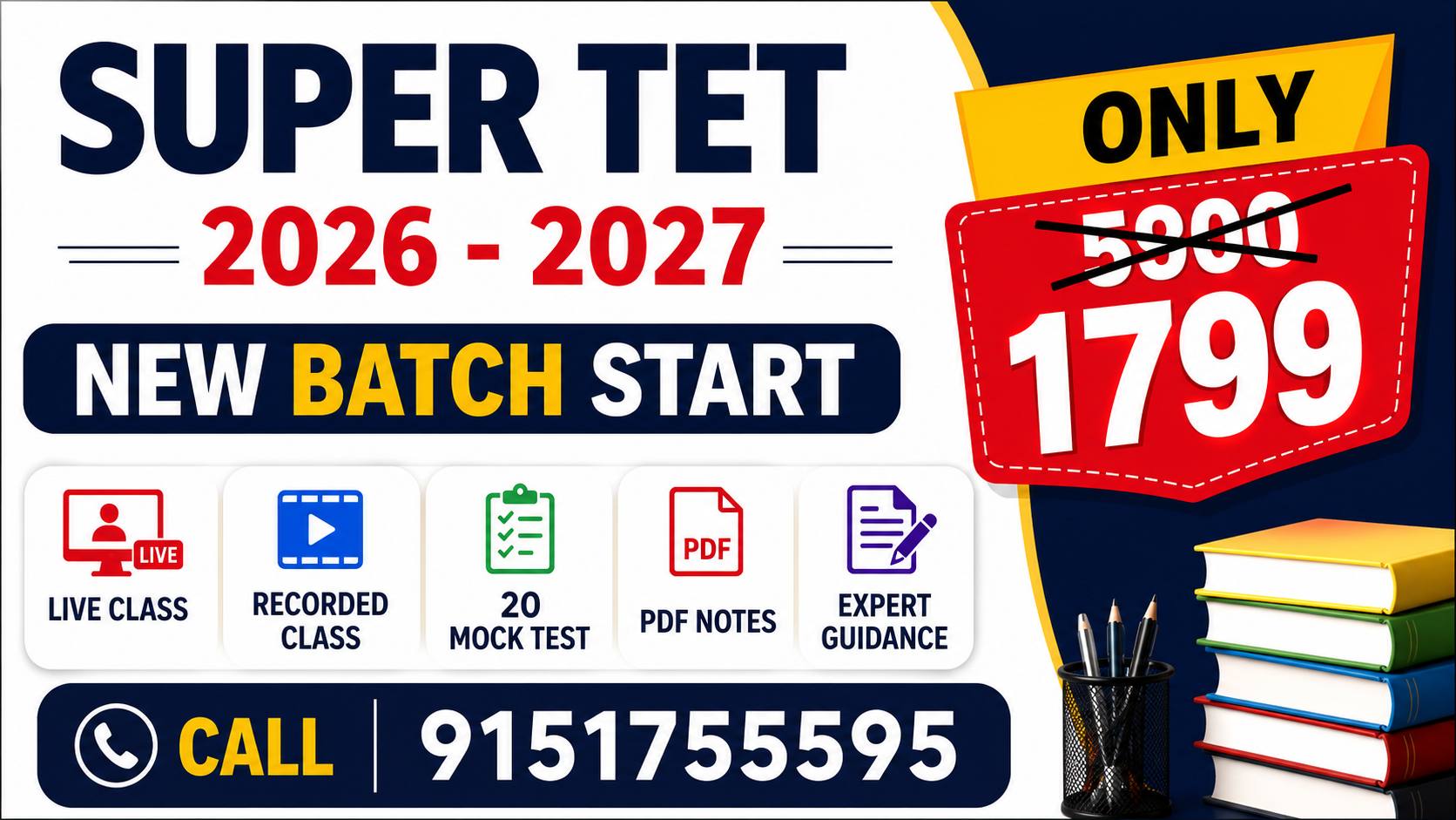 SUPER TET ''विजयी भव '' BATCH 2026-27