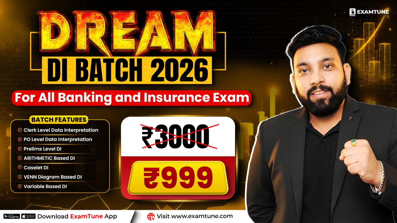  Dream DI Batch | DI Paid Batch for All Banking & Insurance Exam (PO + Clerk) 2026