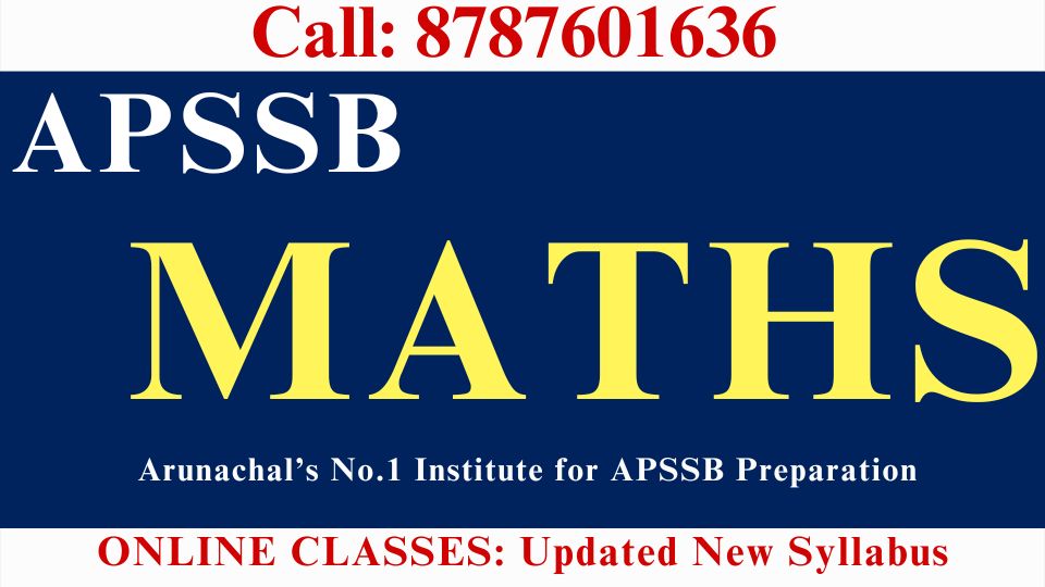 Elementary Maths APSSB