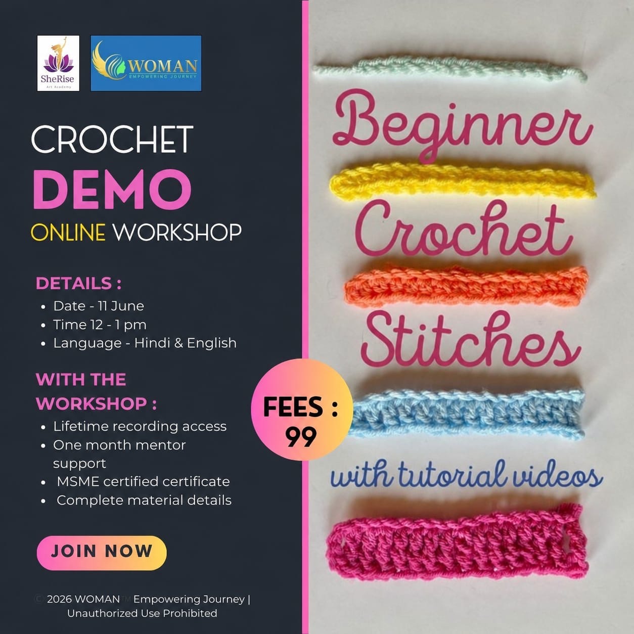 DEMO CROCHET