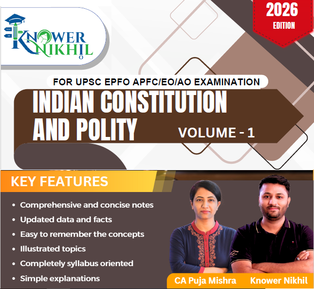 Polity For UPSC EPFO / Civil Services / State PCS Book