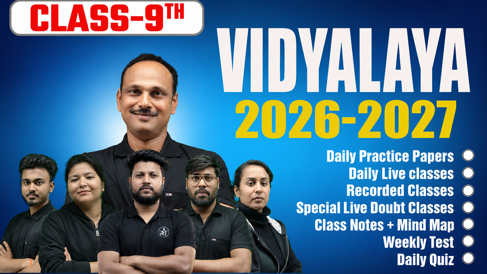 VIDYALAYA - CLASS IX BATCH  2026-2027