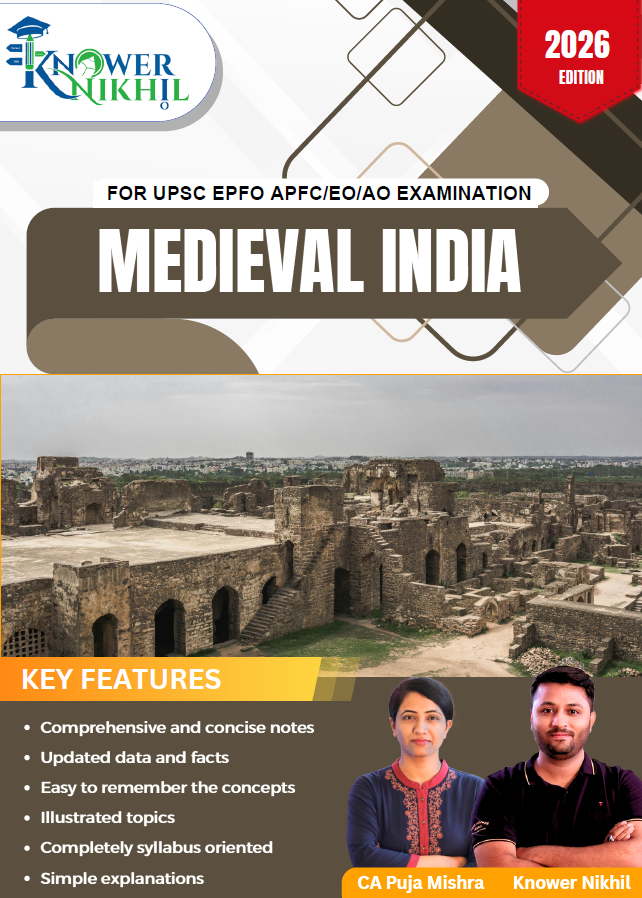 Medieval History Book For UPSC EPFO / Civil Services / State PCS Book