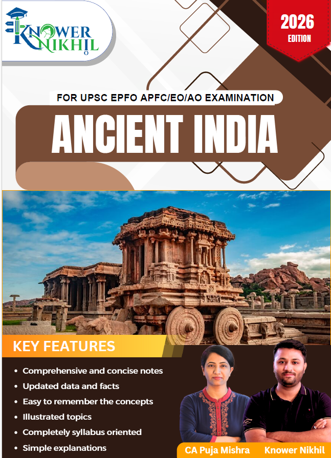 Ancient History Book For UPSC EPFO / Civil Services / State PCS Book