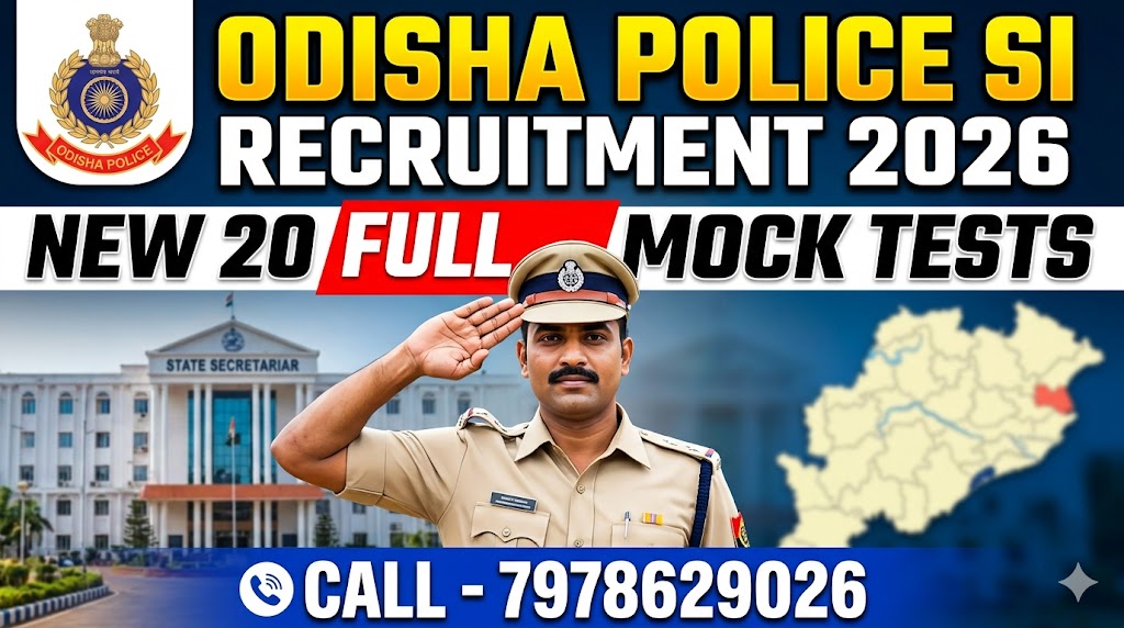 ODISHA POLICE SI NEW MOCK 2026