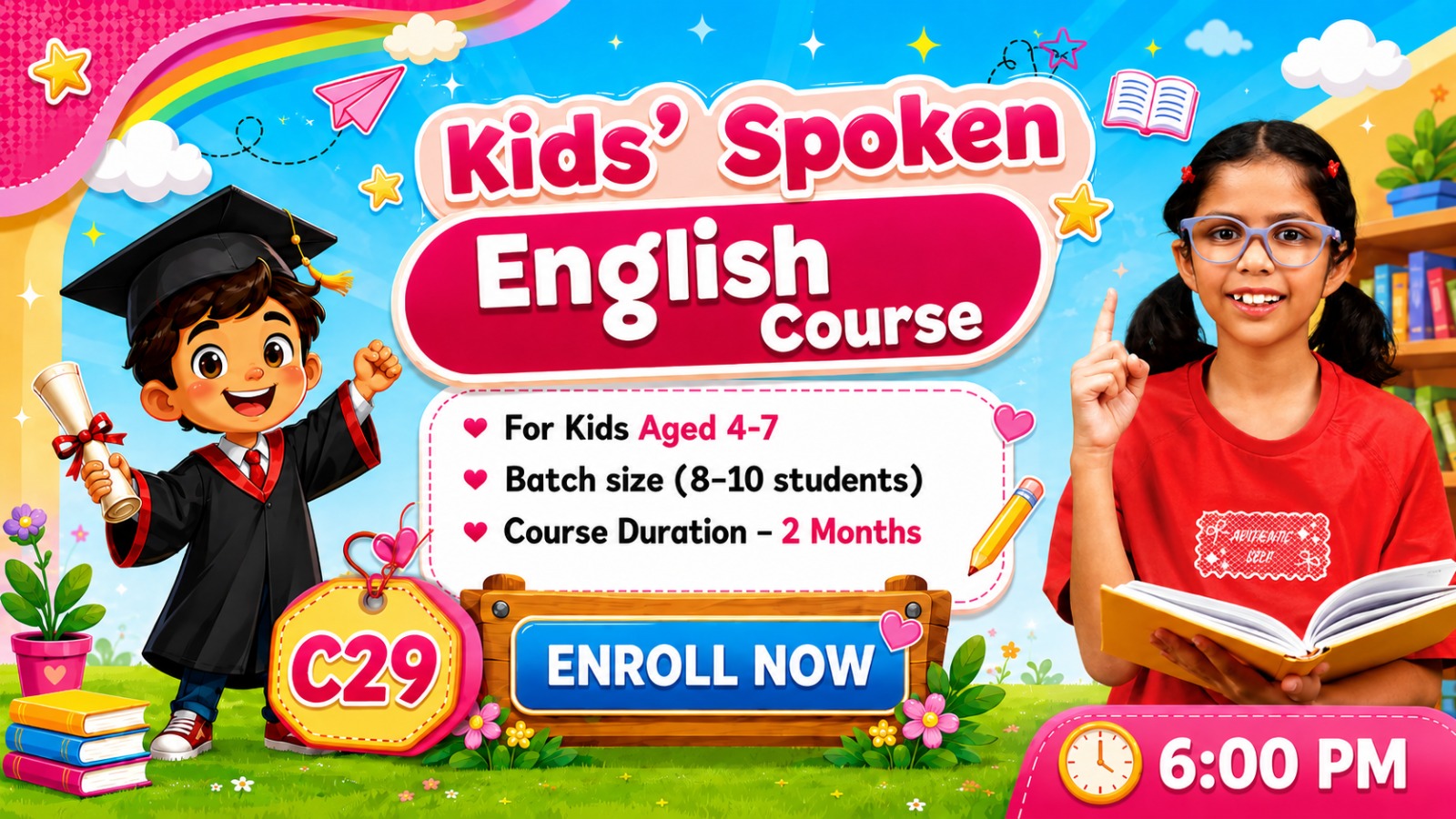 Kids English Pro ~ (C29 = 4-7 Years) 