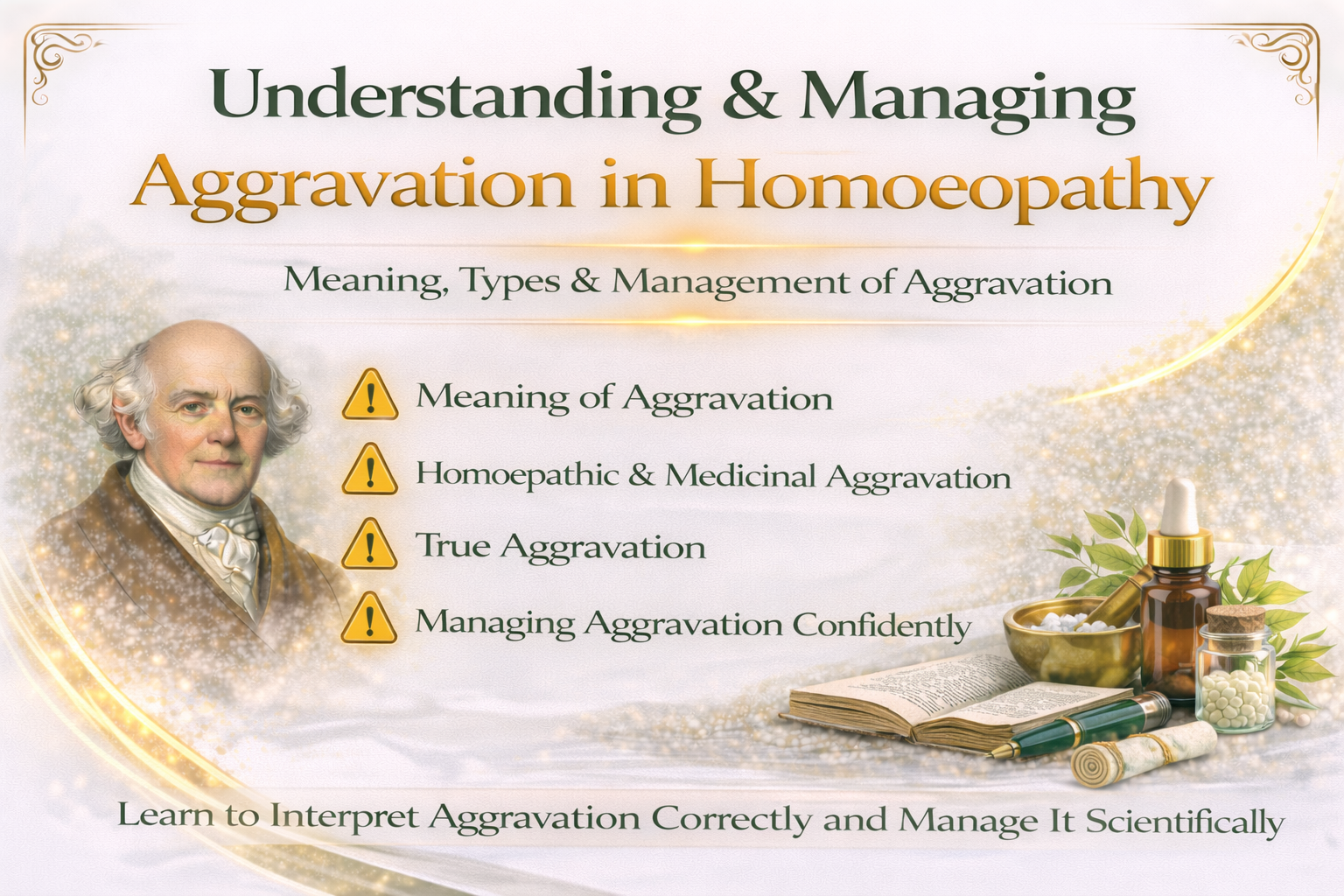 Aggravation types and management-Follow up management