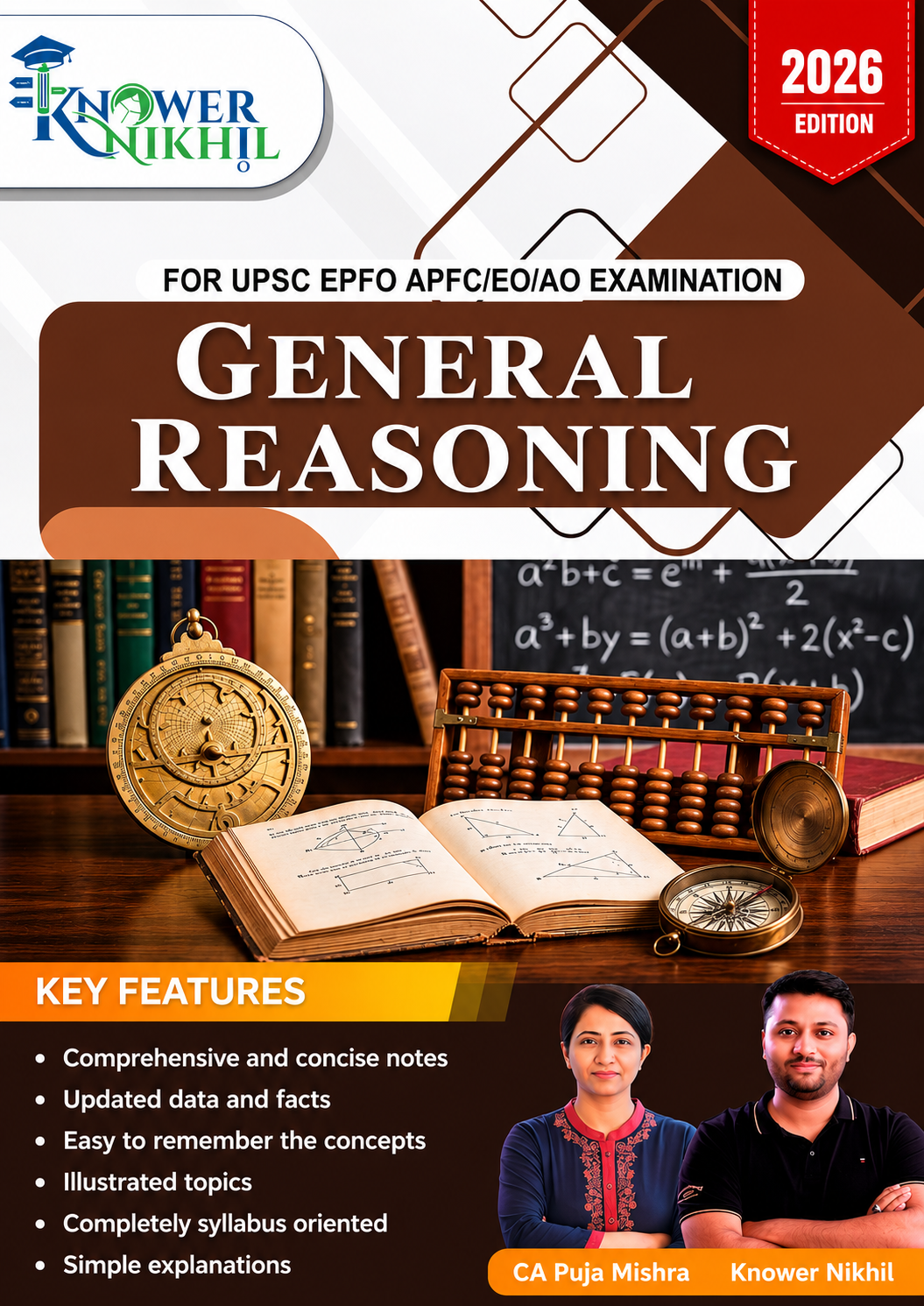 Reasoning For UPSC EPFO / Civil Services / State PCS Book