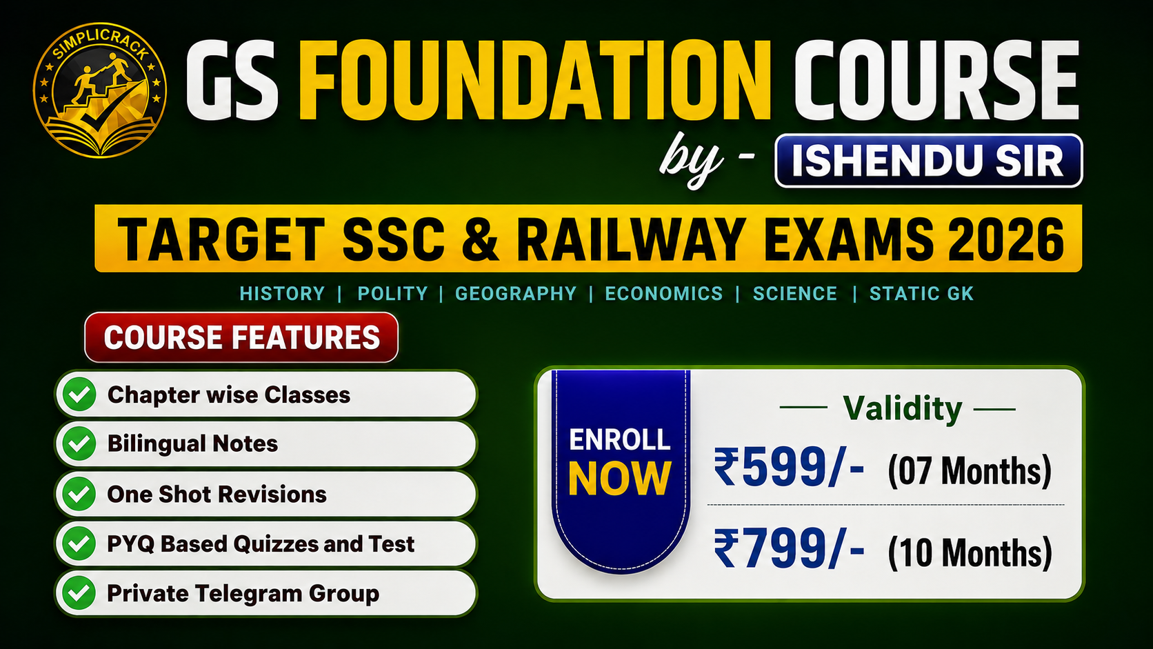 GS FOUNDATION COURSE (2026)
