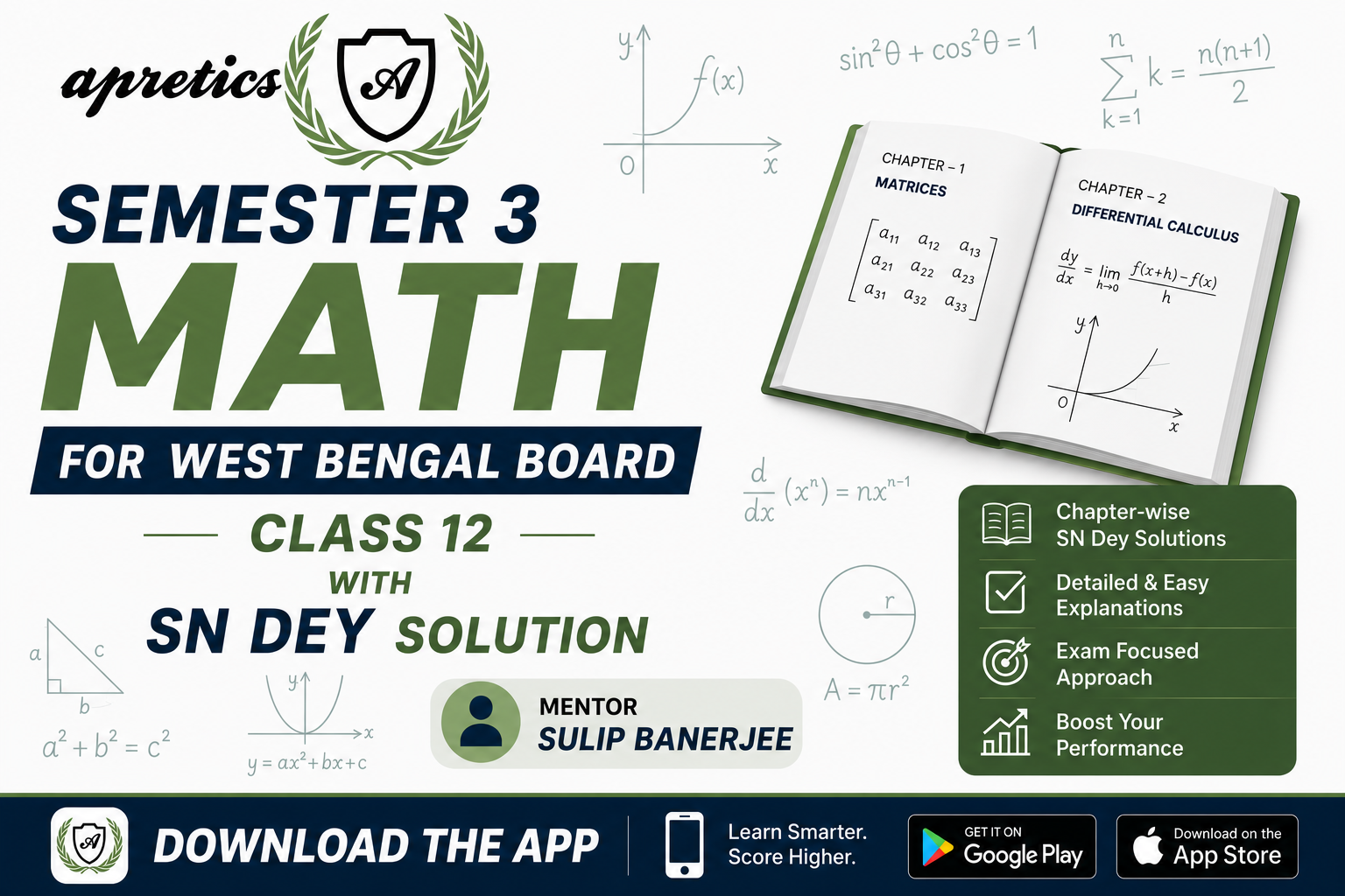 CLASS 12 MATH SEMESTER 3