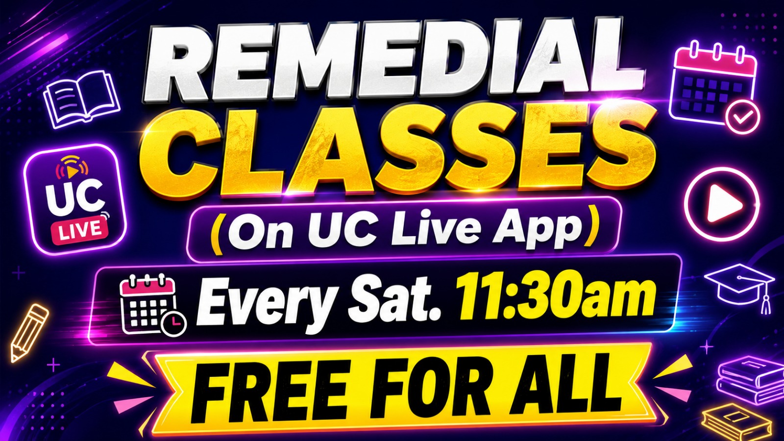 Remedial Class (Free for all)