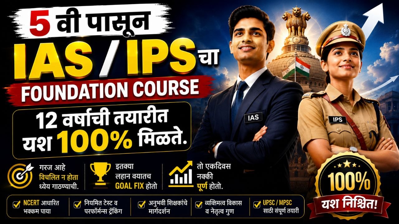IAS IPS FOUNDATION COURSE CLASS 5TH TO 12TH