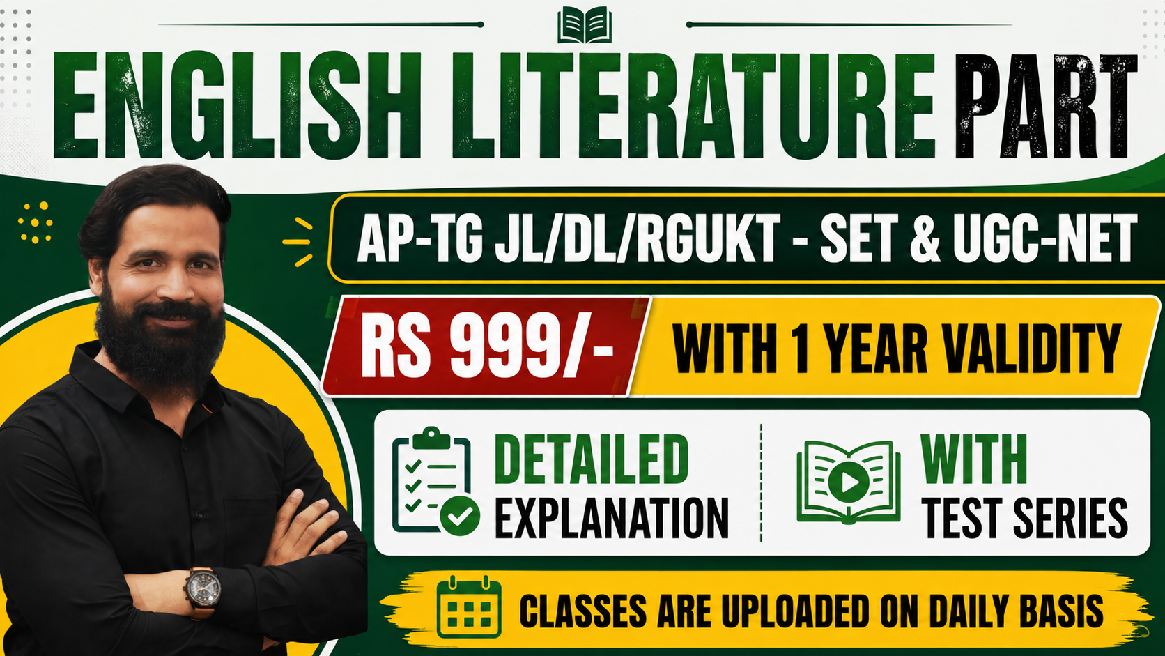 ENGLISH LITERATURE - JL/DL/SET/NET