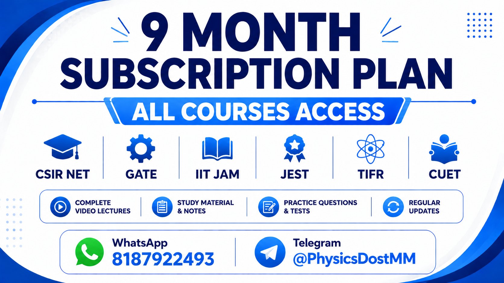 9 Month Subscription Plan