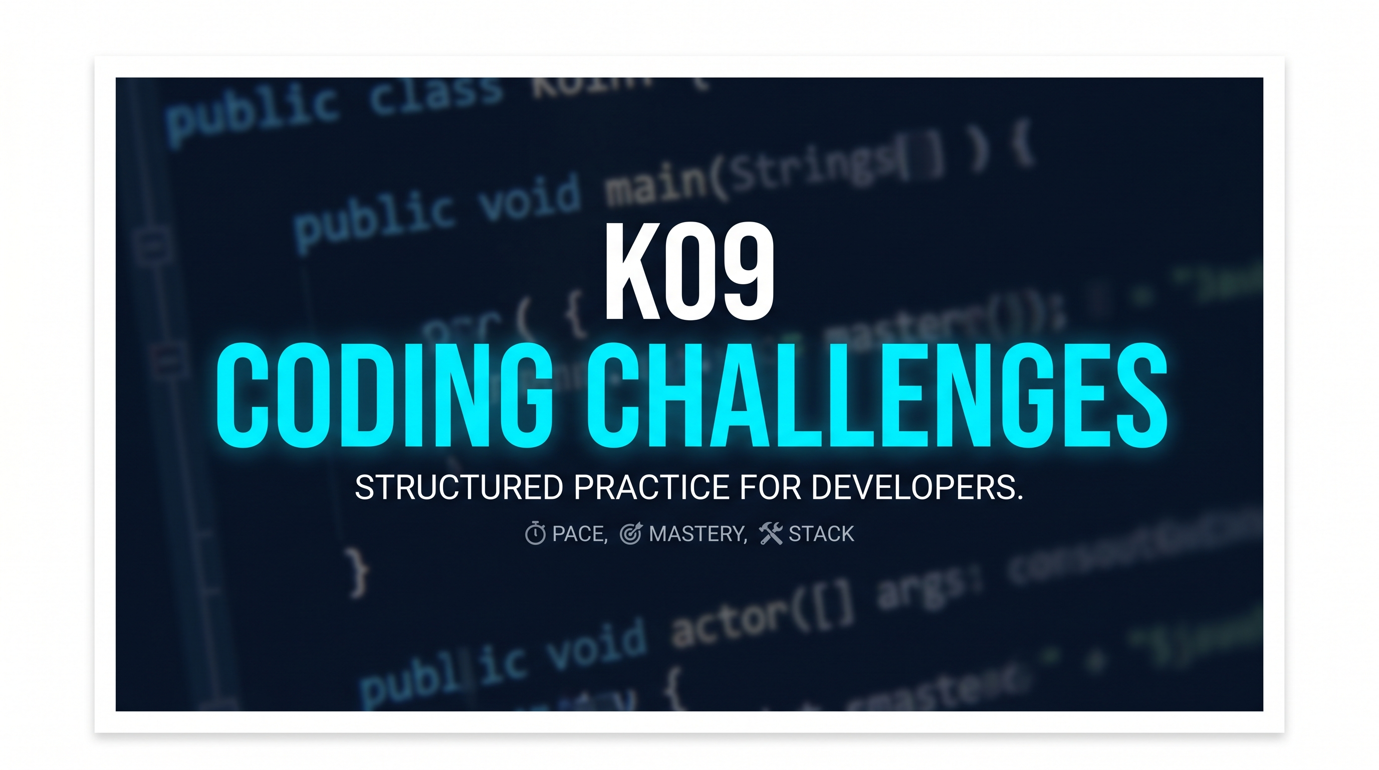 Coding Challenges